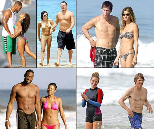 Beach bodies: Τα 10 πιο hot διάσημα ζευγάρια | imommy.gr