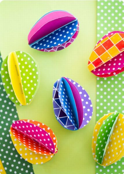 DIΥ: Εντυπωσιακό πασχαλινό ντεκόρ με χάρτινα αυγά | imommy.gr