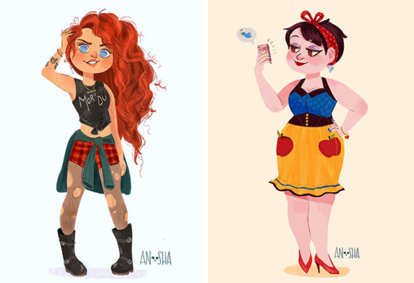 Πως θα έμοιαζε η αγαπημένη σας πριγκίπισσα της Disney αν είχε γεννηθεί τον 21ο αιώνα; | imommy.gr