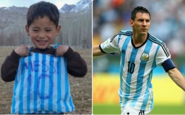 Η χαρά του 5χρονου Αφγανού πρόσφυγα για την αυθεντική φανέλα του Μέσι | imommy.gr