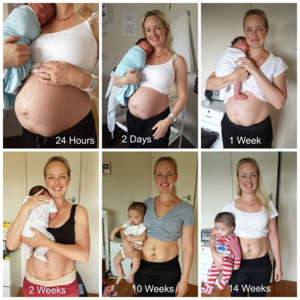 Το αληθινό σώμα μιας γυναίκας 14 εβδομάδες μετά τη γέννα! | imommy.gr