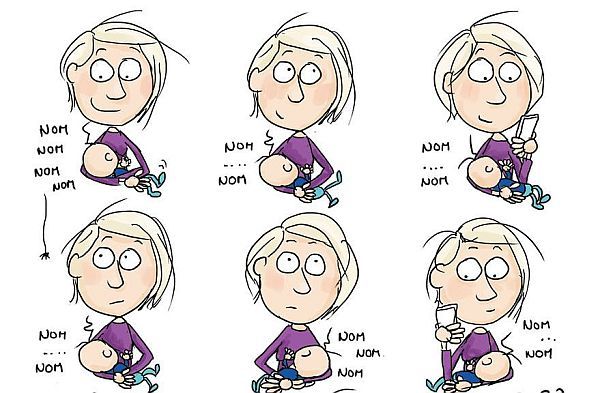 12 αστεία σκίτσα για την μητρότητα | imommy.gr