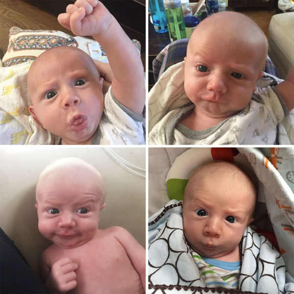 Φωτογραφίες : Οι «ενήλικες» εκφράσεις ενός νεογέννητου | imommy.gr