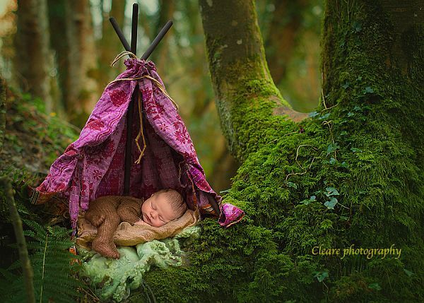 Ονειρεμένες φωτογραφίες νεογέννητων μωρών με την βοήθεια του photoshop | imommy.gr