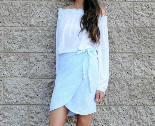 Φτιάξε μόνη σου την πιο καλοκαιρινή φούστα με ένα μαντήλι | imommy.gr