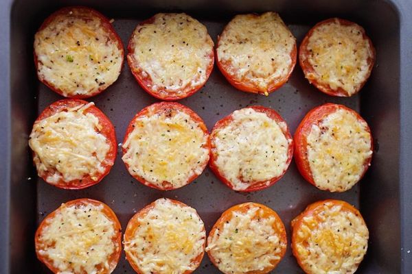 Τηγανητές ντομάτες με τυρί | imommy.gr