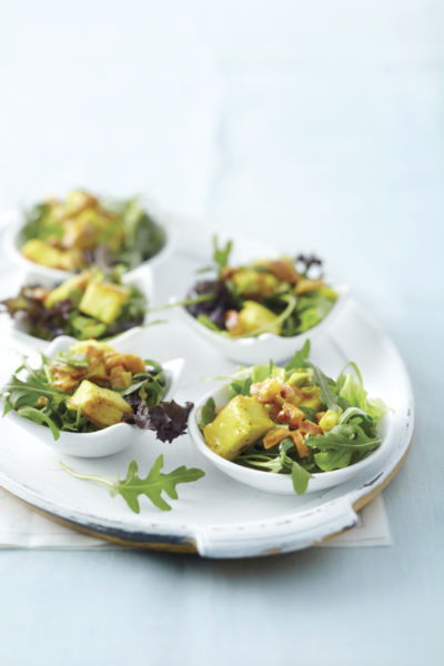 Σαλάτα με ψητό ταλαγάνι και λουκάνικο | imommy.gr