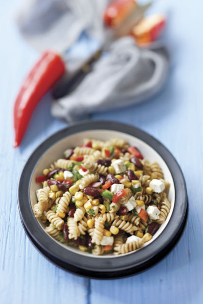 Σαλάτα με κόκκινα φασόλια και ζυμαρικά | imommy.gr
