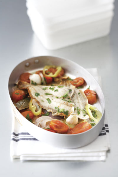 Γλώσσα στο φούρνο με πομοντόρια | imommy.gr