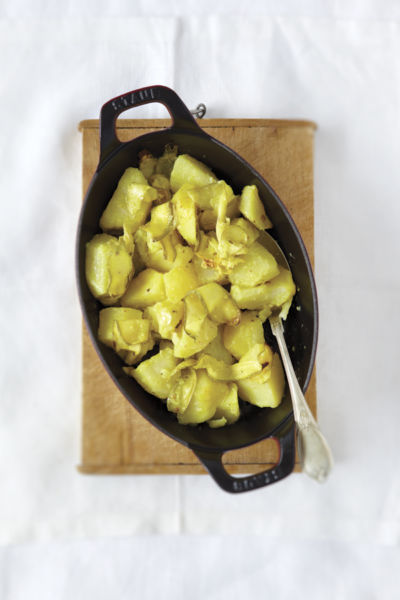 Ζεστή πατατοσαλάτα με κολοκυθάκια | imommy.gr