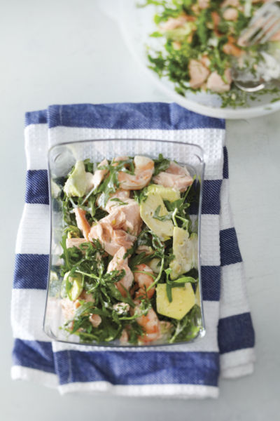 Σαλάτα με γαρίδες και σολομό | imommy.gr