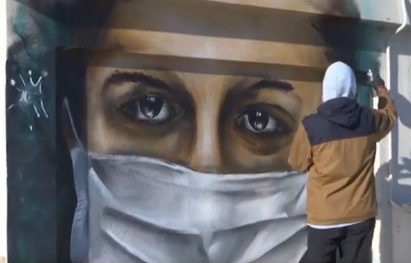 Τέχνη και κοροναϊός: Εκπληκτικά γκράφιτι για τη φονική πανδημία | imommy.gr