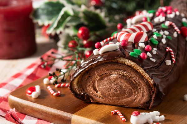 Γιορτινός κορμός σοκολάτας | imommy.gr