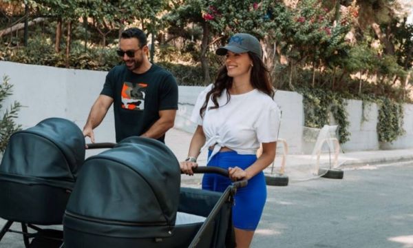 Τανιμανίδης – Μπόμπα – Βγάζουν βόλτα τα δίδυμα αλλά όχι.. μόνοι τους | imommy.gr