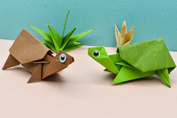 Παίζουμε με τα παιδιά: Εύκολη χελώνα από οριγκάμι | imommy.gr