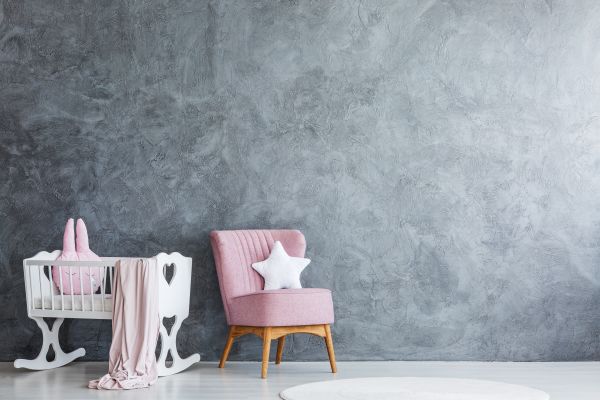 Βρεφικό δωμάτιο με γκρι – ροζ αποχρώσεις | imommy.gr