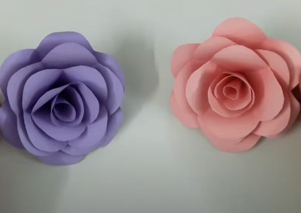 DIY κατασκευή: Φτιάχνουμε τριαντάφυλλα από χαρτί | imommy.gr
