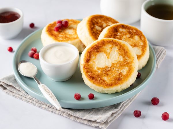 Pancakes με τυρί cottage | imommy.gr