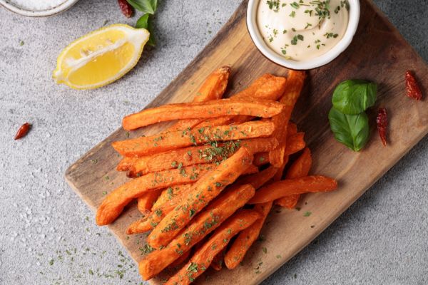 Γλυκοπατάτες στο air fryer | imommy.gr