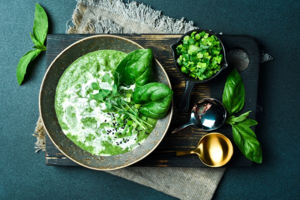 Κρεμώδης σούπα σπανάκι | imommy.gr