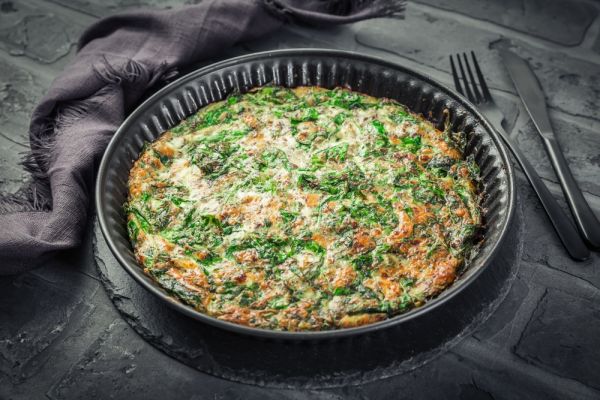 Τάρτα σπανάκι χωρίς φύλλο | imommy.gr