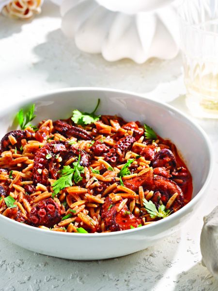 Χταποδοπίλαφο με μιρμιτζέλι | imommy.gr