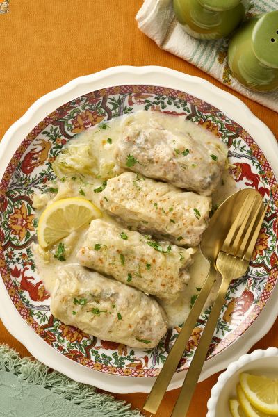 Λαχανοντολμάδες με αβγολέμονο | imommy.gr