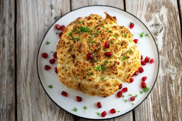 Ψητό κουνουπίδι με φέτα και ρόδι | imommy.gr