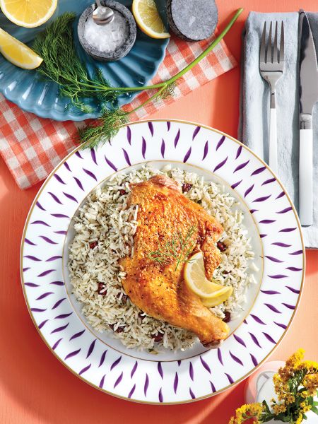 Κοτόπουλο με ρύζι & δαμάσκηνα | imommy.gr