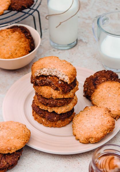 Μπισκότα με βρόμη, πορτοκάλι και σοκολάτα, χωρίς ζάχαρη | imommy.gr