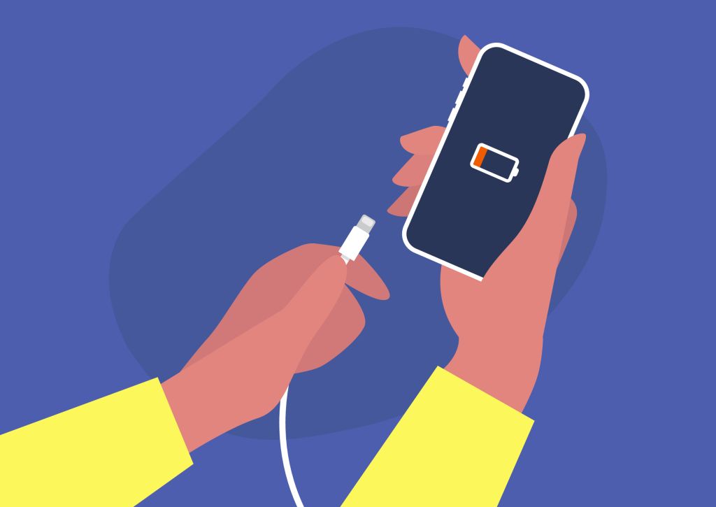 φόρτιση κινητού