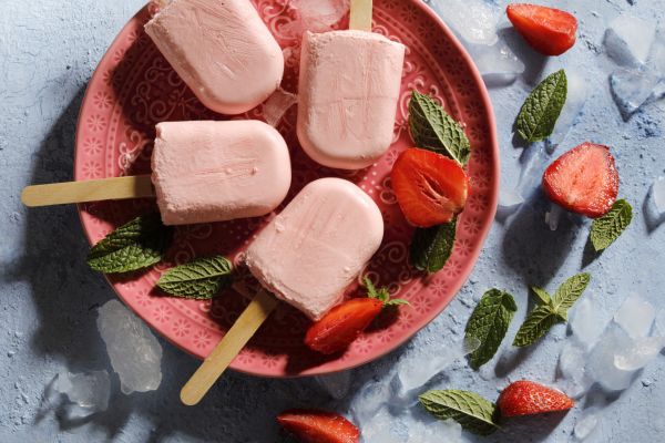 Γρανίτα φράουλα με γιαούρτι | imommy.gr