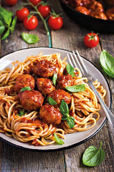 Σπαγγέτι με κεφτεδάκια και σάλτσα ντομάτας | imommy.gr