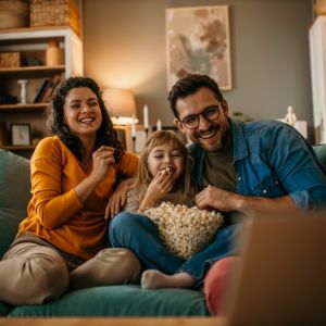 Οι γονείς ανταγωνίζονται τις οθόνες για την προσοχή στην οικογένεια